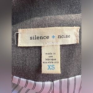 Urban Outfitters. XS . Gray with pinstripe lining.